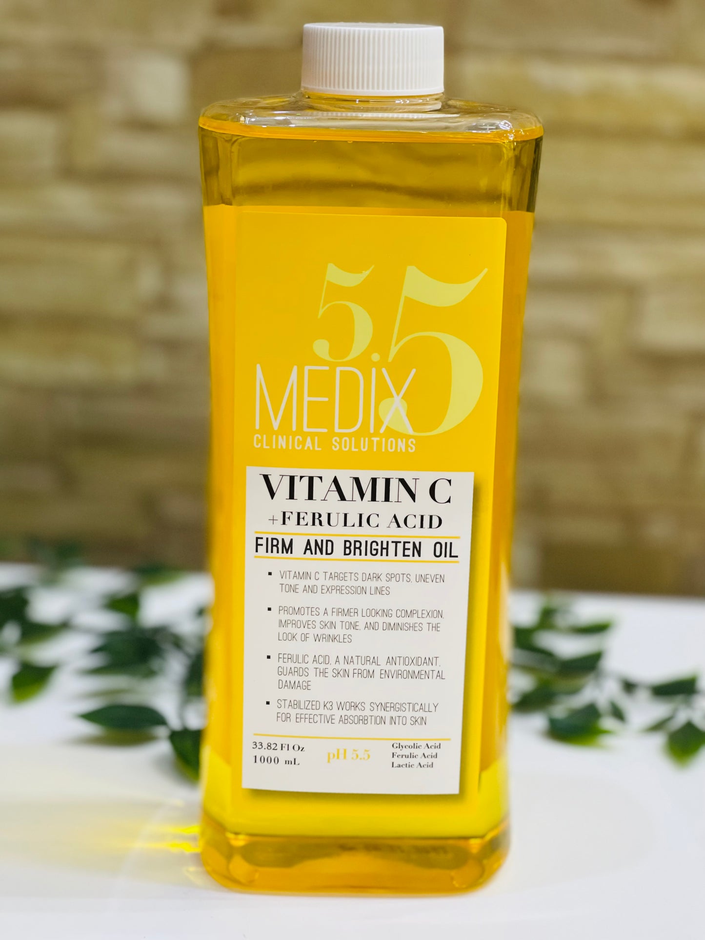 Medix 5.5 Vitamin C and Ferulic Acid Firming and Brightening oil 1000 ml