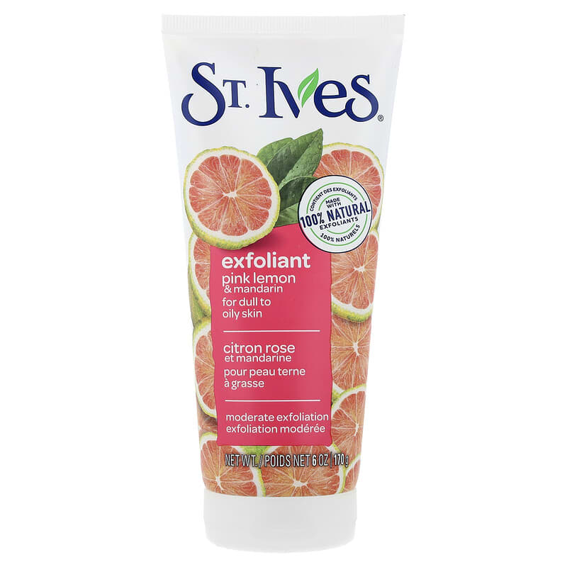 St. Ives, Radiant Skin Scrub, Pink Lemon & Mandarin, 6 oz (170 g)