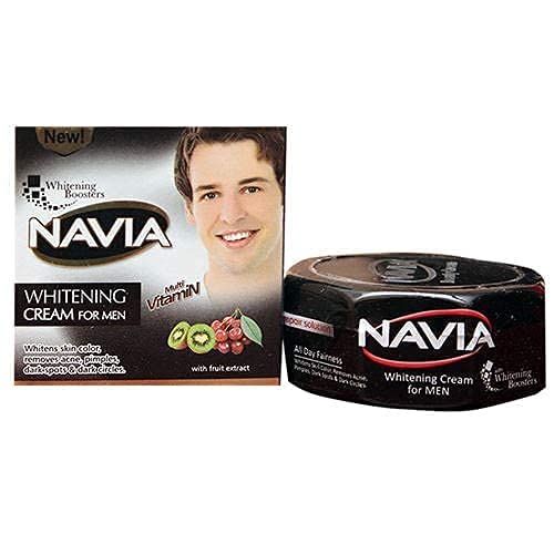 NAVIA Whitening Cream with Whitening Booster for Men (Multivitamin) with Fruit Extract - 30 Gms Brand: Generic