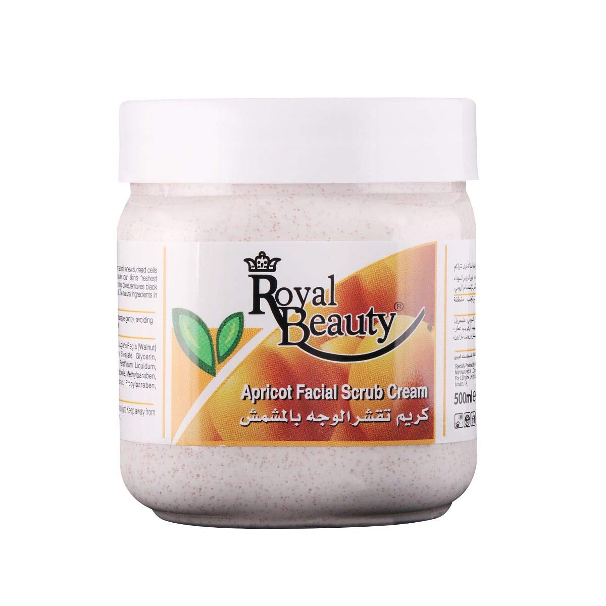 Royal Beauty Apricot Face Scrub, 500 ml