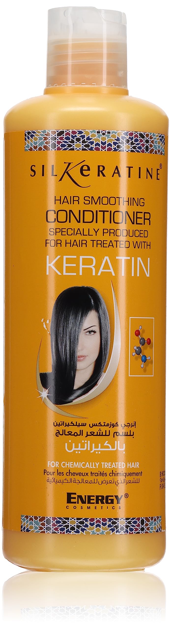 Energy Cosmetics Silkeratine Hair Smoothing Conditioner, 500ml