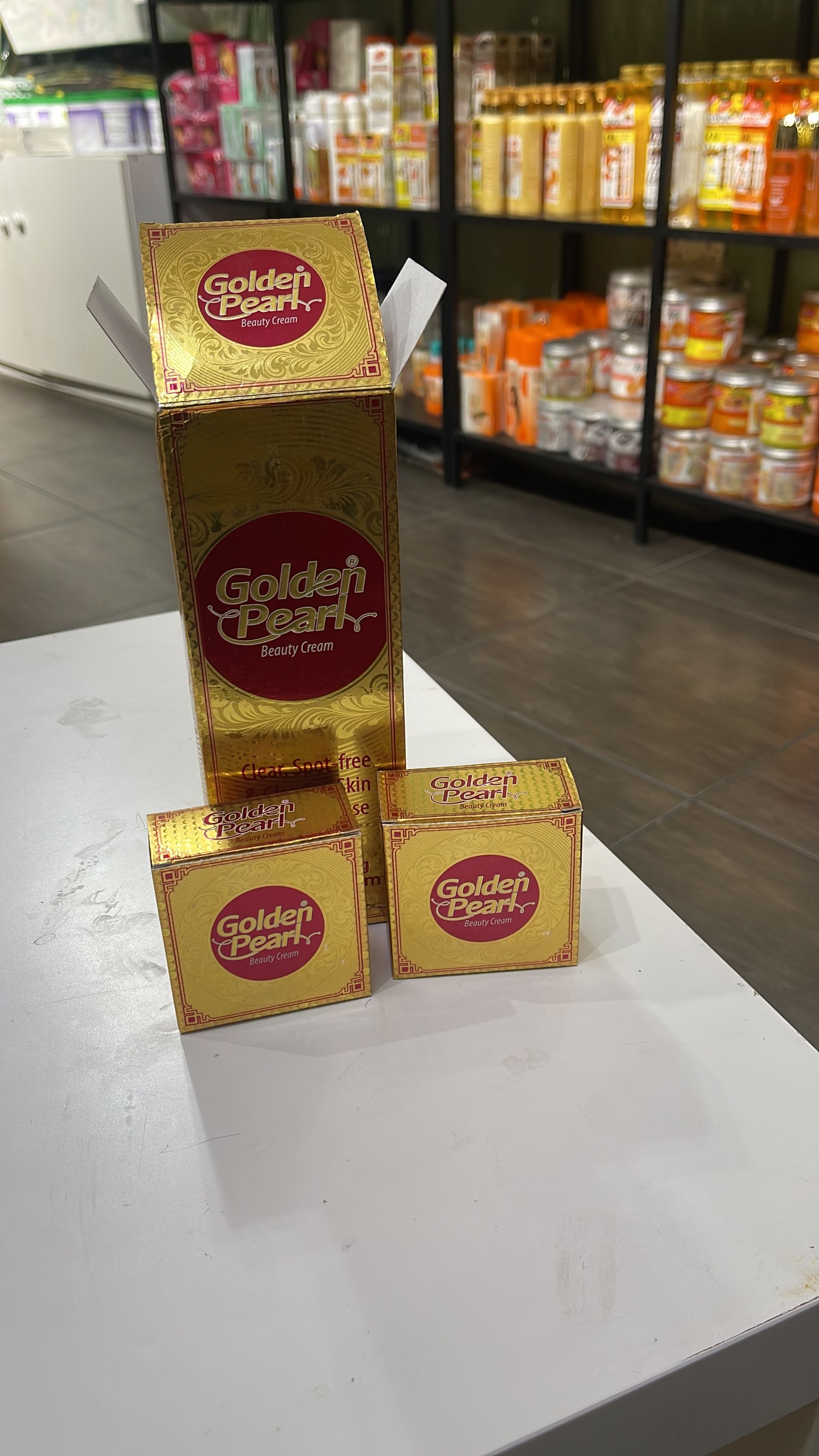 Golden Pearl Beauty Cream For Acne Wrinkles Dark Spot