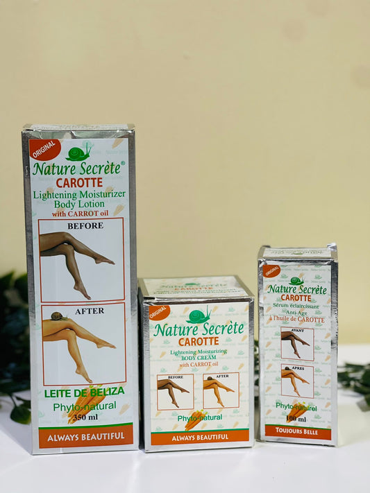 Nature Secrete Carotte Brightening And Moisturizing Cream with Carrot Oil 300g