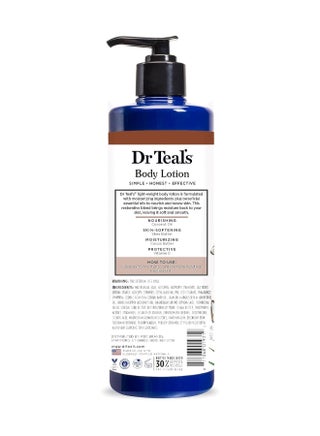 Dr. Teal's, Body Lotion, Nourish & Protect, Coconut Oil & Essential Oils, 18 fl oz (532 ml)