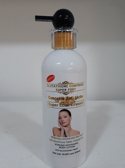 Glutathione Comprime Body Whitening Lotion Super Fort 500ml – Beto Cosmetics