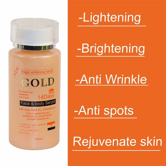 Original pure egyptian gold Face and body Serum 100ml.