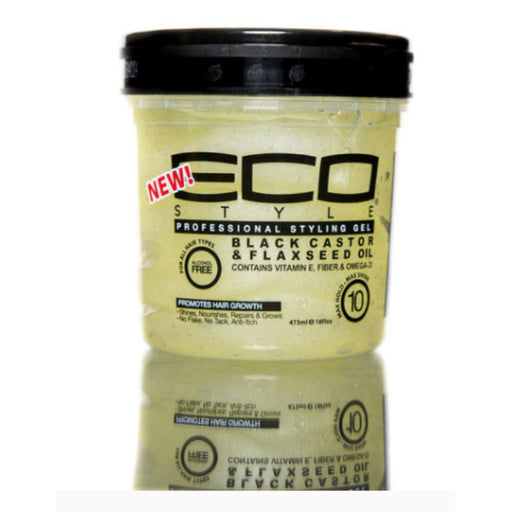 Eco Styler Black Castor Oil & Flaxseed Gel - Beto Cosmetics