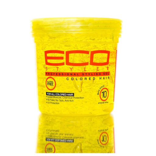 Eco Styler Gel Color Treated Hair Gel (Yellow) - Beto Cosmetics