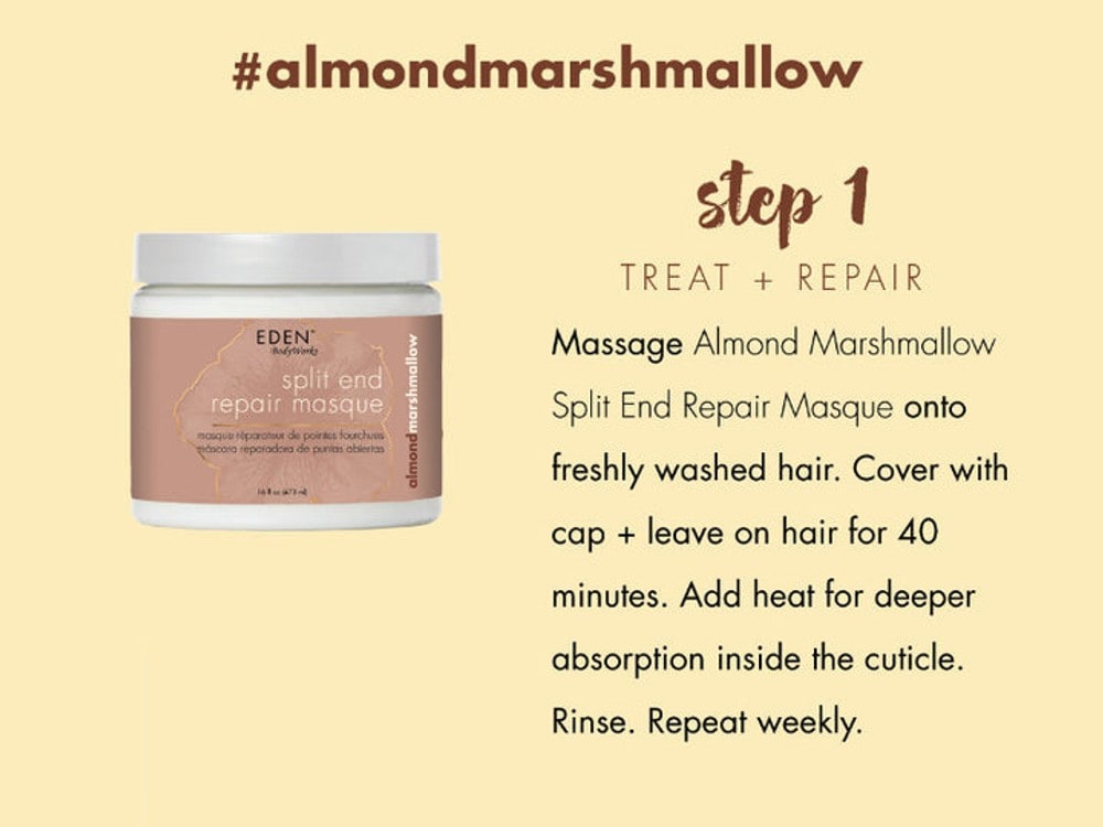 Eden BW Almond Marshmallow Split End Repair Masque