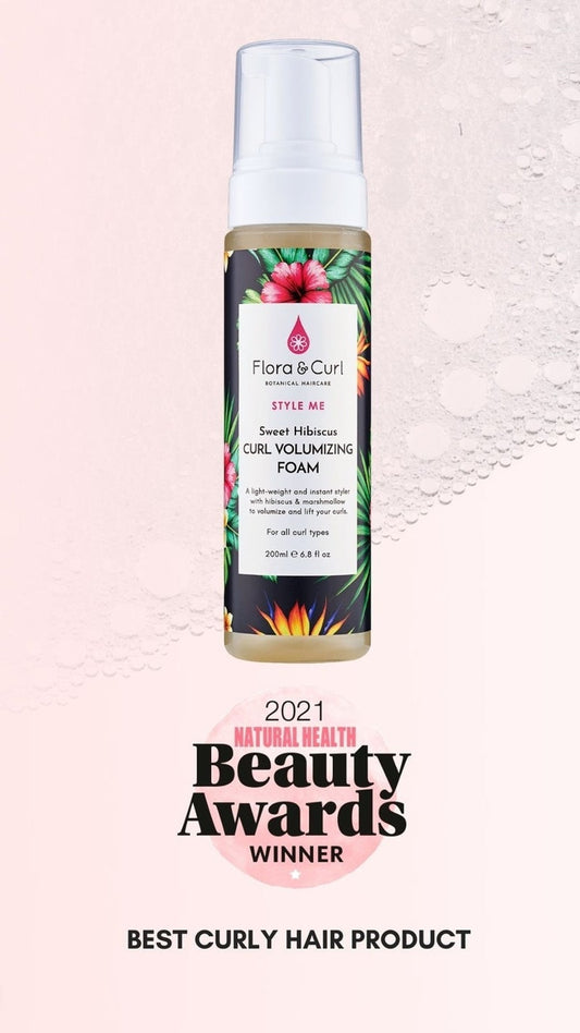 Flora & Curls STYLE ME Sweet Hibiscus Curl Volumizing Foam