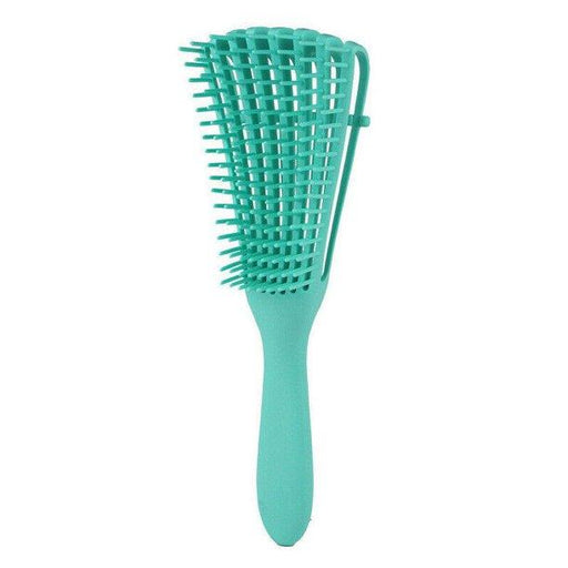 Hair Detangling Flexi Brush - Green Color - Beto Cosmetics