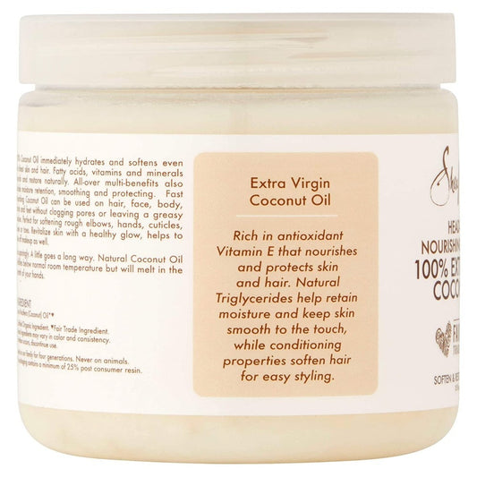 Shea Moisture 100% Extra Virgin Coconut Oil - 15 fl oz