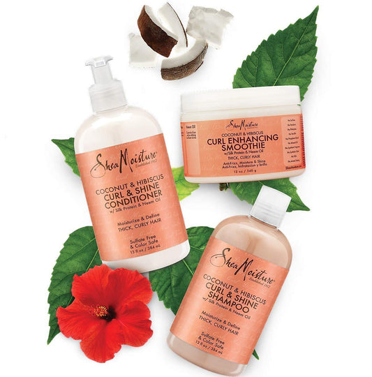 Shea Moisture Coconut and Hibiscus Combination Pack - Beto Cosmetics