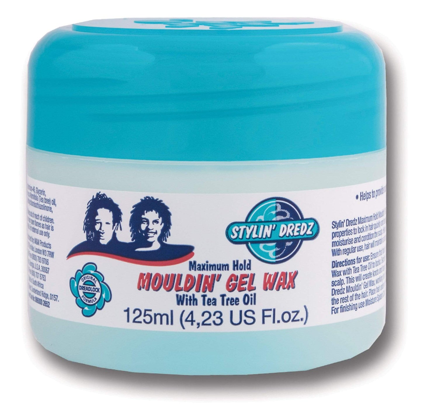 Stylin Dredz Mouldin Gel Wax 125ml - Beto Cosmetics