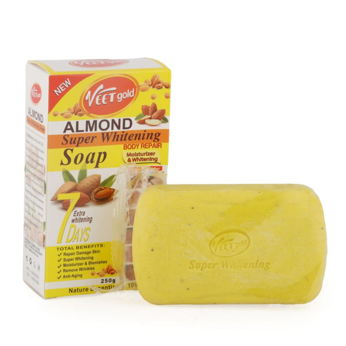 Veet Gold Almond Super Whitening Soap