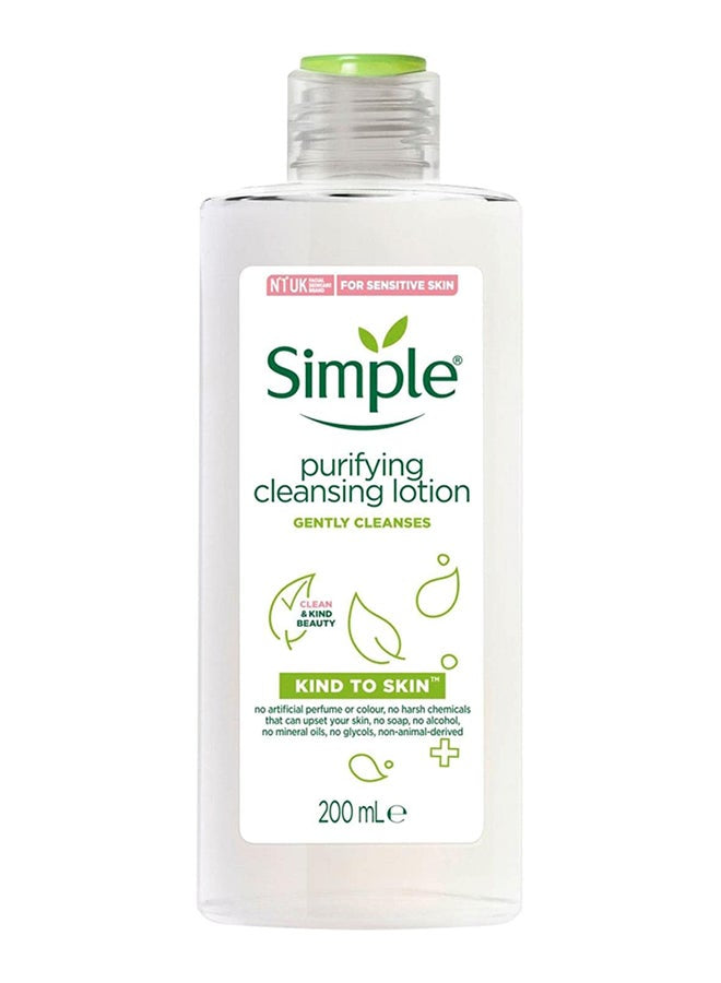 Simple purifying cleansing lotion 200ml