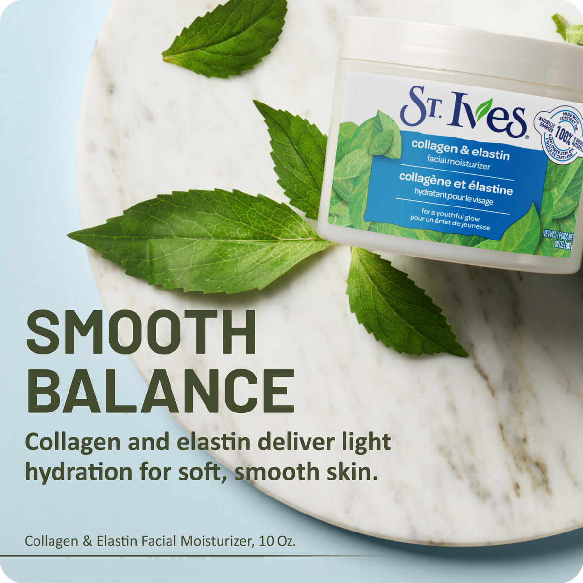 St. Ives Renewing Moisturizer, Collagen & Elastin, 10 oz (283 g)