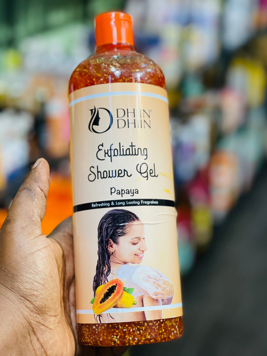 DHIIN DHIIN PAPAYA Exfoliating Shower Gel 750ml