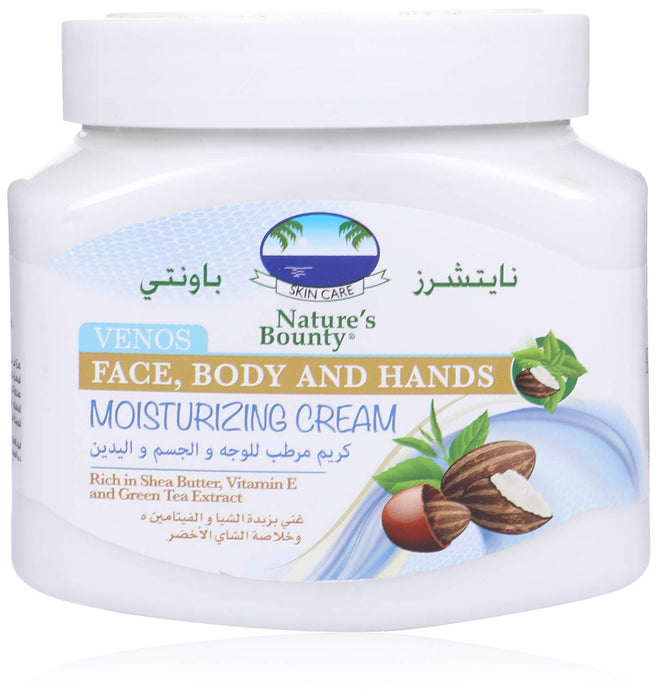 Nature's Bounty Venos Face, Body and Hands Moisturizing Cream - 560 ml