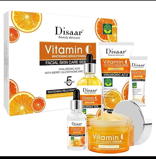 Dissar Vitamina C Facial Care Set Whitening Anti-Again Face Moisturizing