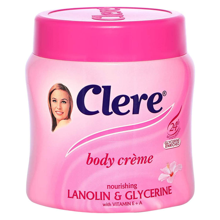 Clere Lanolin and Glycerin Body Cream, 300 ml