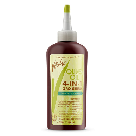 Vitale Olive Oil 4 In 1 Growth Serum, 4 Oz