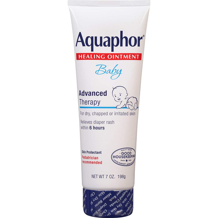 Quaphor Baby Healing Ointment, Diaper Rash and Dry Skin Protectant, 7 Oz