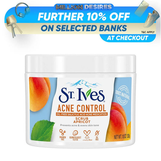 St. Ives Acne control Apricot Scrub 10 oz (283 g)