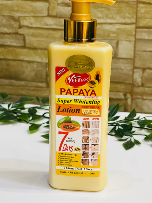 Veet Gold Papaya Super Whitening Lotion 300ml