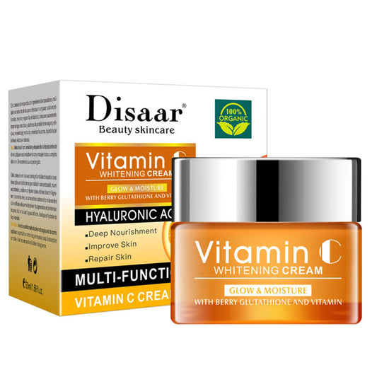 Disaar face care vitamin c hyaluronic acid whitening cream 50ml
