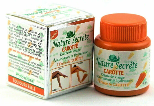 Nature Secrete Carotte Brightening And Moisturizing Cream with Carrot Oil 300g
