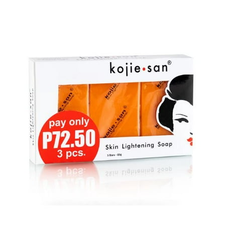 Kojie San Skin Brightening Kojic Acid Soap - 3 Bars