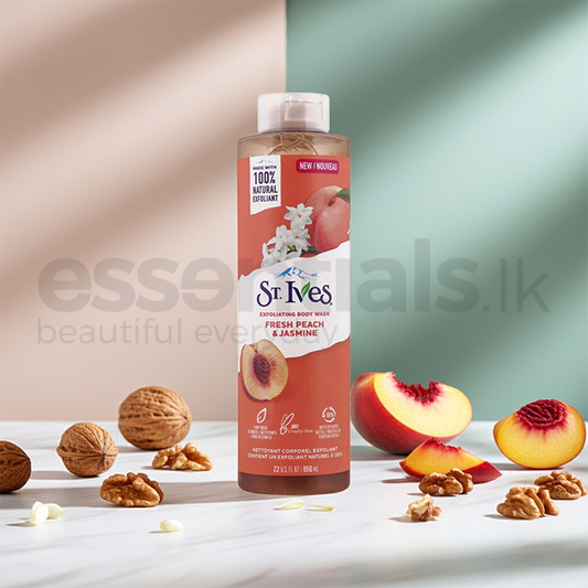 St. Ives Rose Fresh Peach & Jasmine Body Wash 650ml
