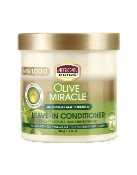 African Pride Olive Miracle Leave-In Conditioner 15oz