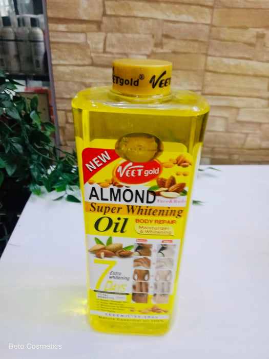 Veet Gold Almond Super Whitening Oil 1000 ml