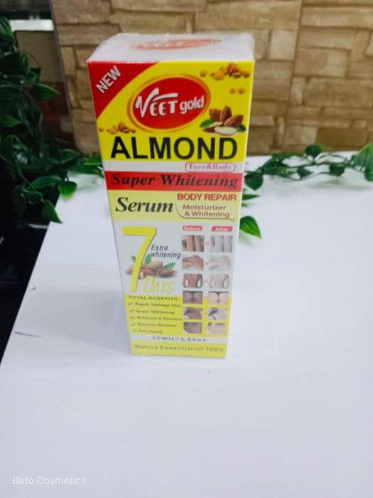 Veet Gold almond Super Whitening Serum 7 days