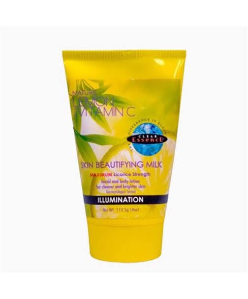 Clear Essence Nature Lemon Plus Vitamin C Skin Beautifying Milk Facial And Body Lotion 113.5 g