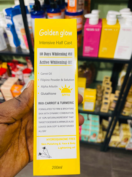 Golden glow 10 days Whitening Oil 200ml