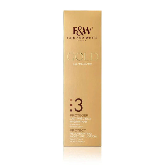 Fair & White GOLD STEP 3 REJUVENATING MOISTURIZING LOTION 500ML
