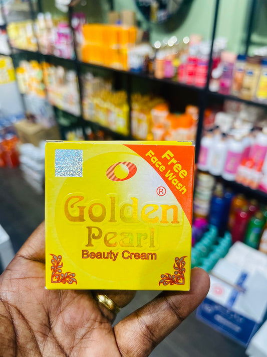 Golden Pearl Beauty Cream For Acne Wrinkles Dark Spot Yellow