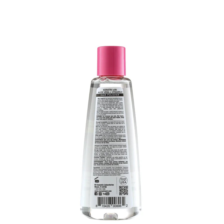 Every Strand Keratin with Aloe Vera + Vitamin E Hair Polisher / 6oz