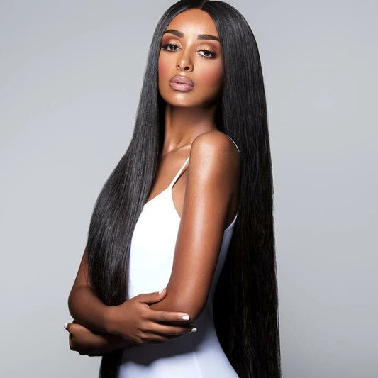 Bone Straight Bundles Human Hair 10A  Bundles Weave Unprocessed Virgin Straight Hair Extensions