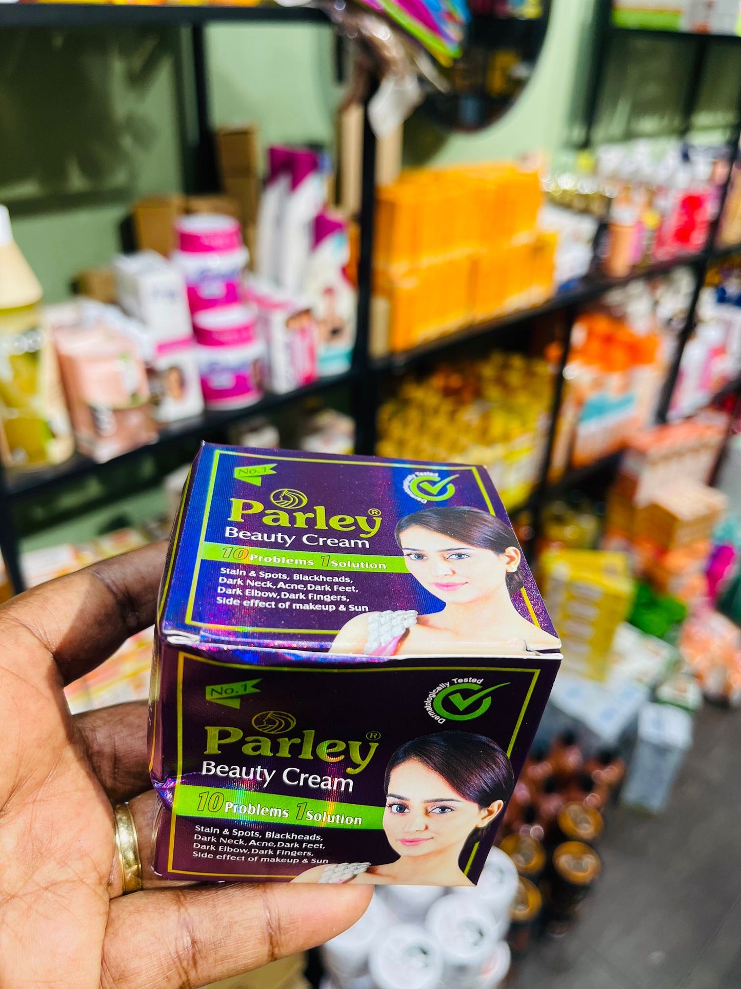 Parley Beauty Cream 10 problems 1 solution