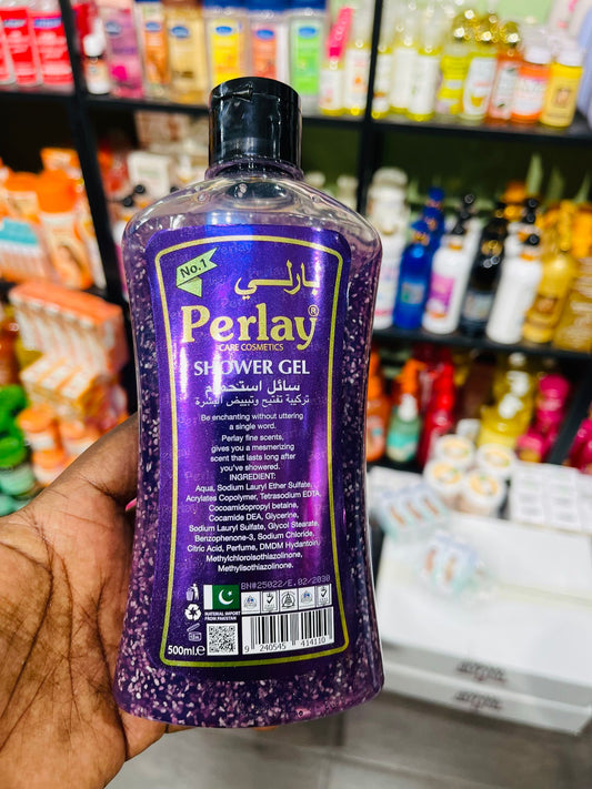 Perlay Care Cosmetics Shower Gel Purple 500ml