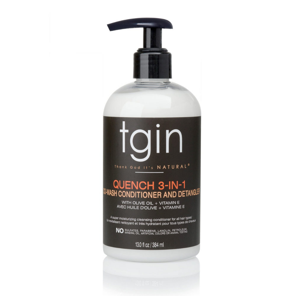 Tgin Quench 3-in-1 Co-Wash Conditioner and Detangler 384ml