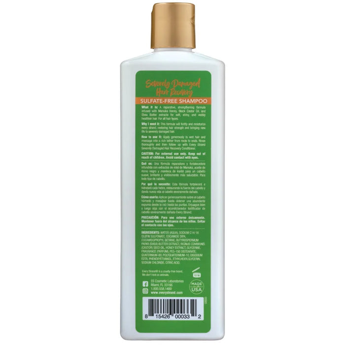 Every Strand Severely Damaged Hair Recovery Sulfate-Free Shampoo / 13.5oz