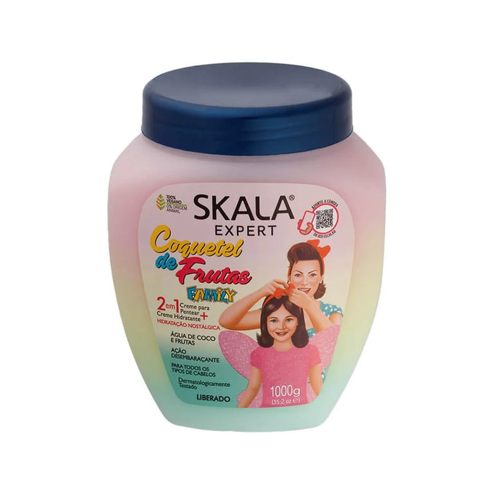 SKALA Expert Cabelo Coquetel de Frutas Family 2 em 1 Creme para 1kg