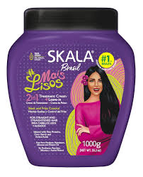 SKALA Mais Lisos Hair Type 1A - Hydrate Waves, Anti-Frizz 2 IN 1 Conditioning Treatment and Combing Cream