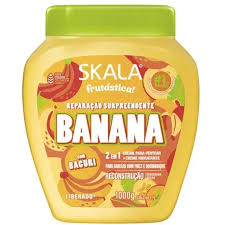 SKALA Creme de Tratamento 2 em 1 Banana 1kg