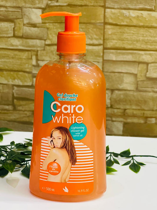 Caro White Lightening Shower Gel – 500 ml – with carrot oil – Lightening Shower Gel